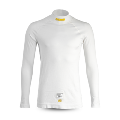 T-Shirt à Col Haut Momo Pro - Blanc (FIA)